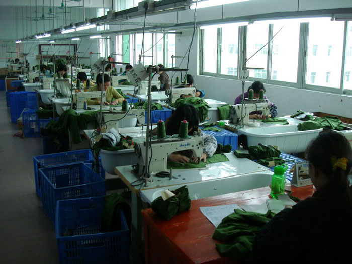 sewing section